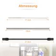 thumbnail image 2 of WIFKLSIIPG Coffee Machine Replacement Tube Metal Coffee Machine Hose Coffee Machine Frother Accessories Milk Frother Hose Milk Frother Replace Milk Milk Frother Tube(Grey), 2 of 5
