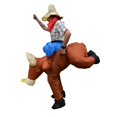 thumbnail image 4 of ALEKO ICP13 Inflatable Party Costume - Bull Rider Cowboy - Adult Sized, 4 of 7