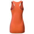 thumbnail image 3 of A2Y Women's Basic Solid Soft Cotton Scoop Neck Racer-Back Tank Top, 3 of 6