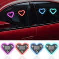 thumbnail image 6 of A Car Solar Window Heart Light For Interior Decoration Heart Shaped Neon Light With Suction Cups And Charging Cable 2Pc Weight 0.24 Lbs, 6 of 6