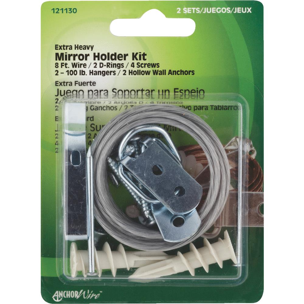 HeavyDuty Mirror And Picture Hanger Kit