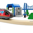 thumbnail image 3 of HYPERLIVING Accesorios para Vías Ferroviarias de Madera, Comisaría, Compatible con Todas las Vías Ferroviarias, Pack de Expansión para Niños a Partir de 3 Años, 3 of 8