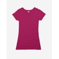 thumbnail image 2 of Junior Crew Neck | 8862 | Hot Pink | XXLarge, 2 of 3