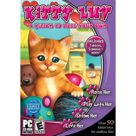 KITTY LUV (Love) Virtual Petz Family (PC GAME) - A Kitten to Call Your (Best Family Pc Games)