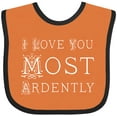 thumbnail image 3 of Inktastic I Love You Most Ardently Austen Girls Baby Bib, 3 of 4