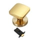 thumbnail image 3 of Cerradura de puerta Invisible Sunnimix cuadrado de un solo lado dorado, 3 of 8