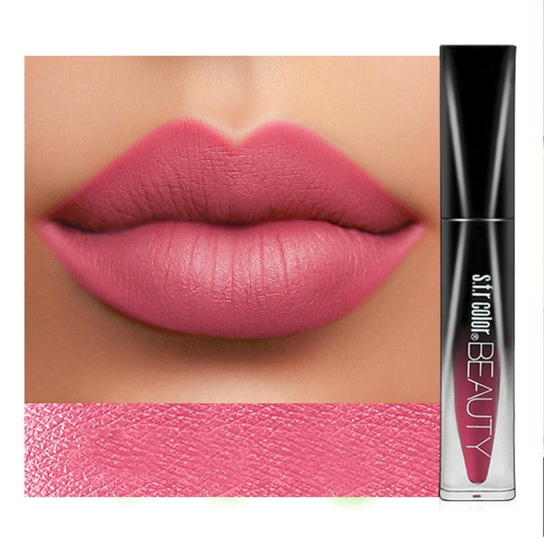 Zhaghmin Matte Lipstick Liquid Lip Velvet Lip Gloss Color Lasting Water Mist Lip Gloss Long Lasting Waterproof Velvet Lip Gloss Lip Makeup Lip Peel