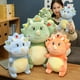 thumbnail image 1 of Cute Standing Plush Triceratops Dinosaur Plush Toys Cartoon Animal Dino Pillow Dolls Children Stuffed Toy Gift heqiyong LED, 1 of 2