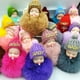 thumbnail image 4 of Guardurnaity LLavero colgante de peluche para bebé, llavero de moda, decoración, monedero, mochila, bolso, llavero colgante, artesanía bonita Ropa, zapatos y accesorios Miscelánea Rosado, 4 of 6