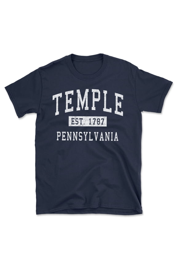 Temple Pennsylvania Classic Established Men's Cotton T-Shirt