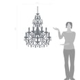 thumbnail image 2 of Vinatage Antique Decorative Chandelier Wall Decal Sticker, 2 of 4
