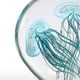 thumbnail image 4 of Tooarts Blue Jellyfish Regalo de vidrio Adorno Decoración Hogar Handblown Azul Abanopi Escultura de vidrio, 4 of 6