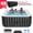 Black Square 6 Person, variant on Outdoor Inflatable Hot Tub for 6 to 8 Person Polygon - 77"L Portable Hottub Spa with Pool Heater, Blow Up Spa Bathtub with 130 Soothing Bubble Air Jets, Cover, 2 Filter, 240 Gallon