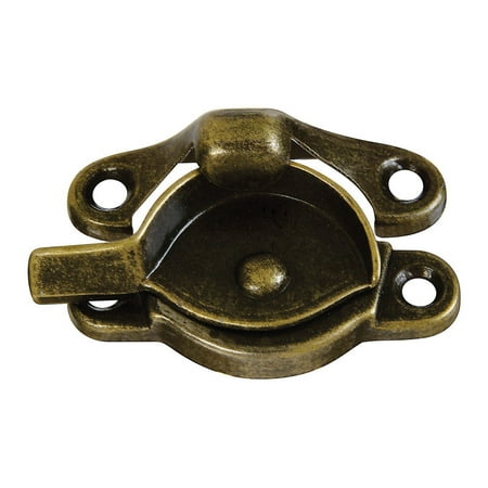 National Hardware N148-809 V600 Sash Lock in Antique Brass