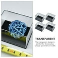 thumbnail image 6 of ORDDIART Sample Display Boxes Plastic Hobbyists Specimen Storage 4Pcs 2.16X1.61X1.26In, 6 of 6