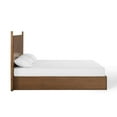 thumbnail image 6 of Modway Kali Wood Queen Platform Bed in Walnut, 6 of 7