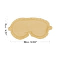 thumbnail image 4 of Unique Bargains Soft Flowers Style Sleep Mask Eye Shade Cover for Rest Gold Tone, 4 of 6