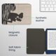 thumbnail image 5 of Funda kwmobile para Amazon Kindle 2022/2024 con acabado en cuero, 5 of 8