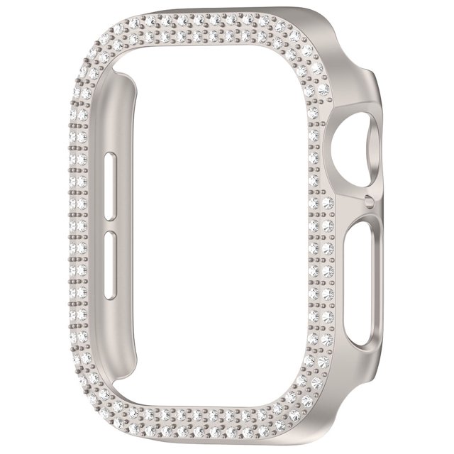 Protector Pantalla PC Con Doble Diamante para Watch Series 10 Mm (Starlight)
