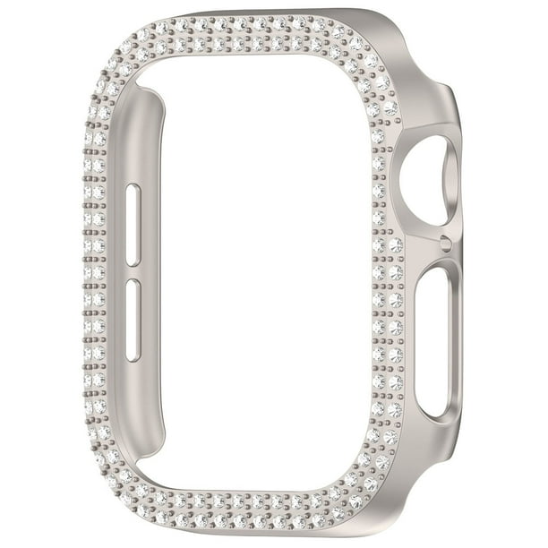 Protector Pantalla PC Con Doble Diamante para Watch Series 10 Mm (Starlight)