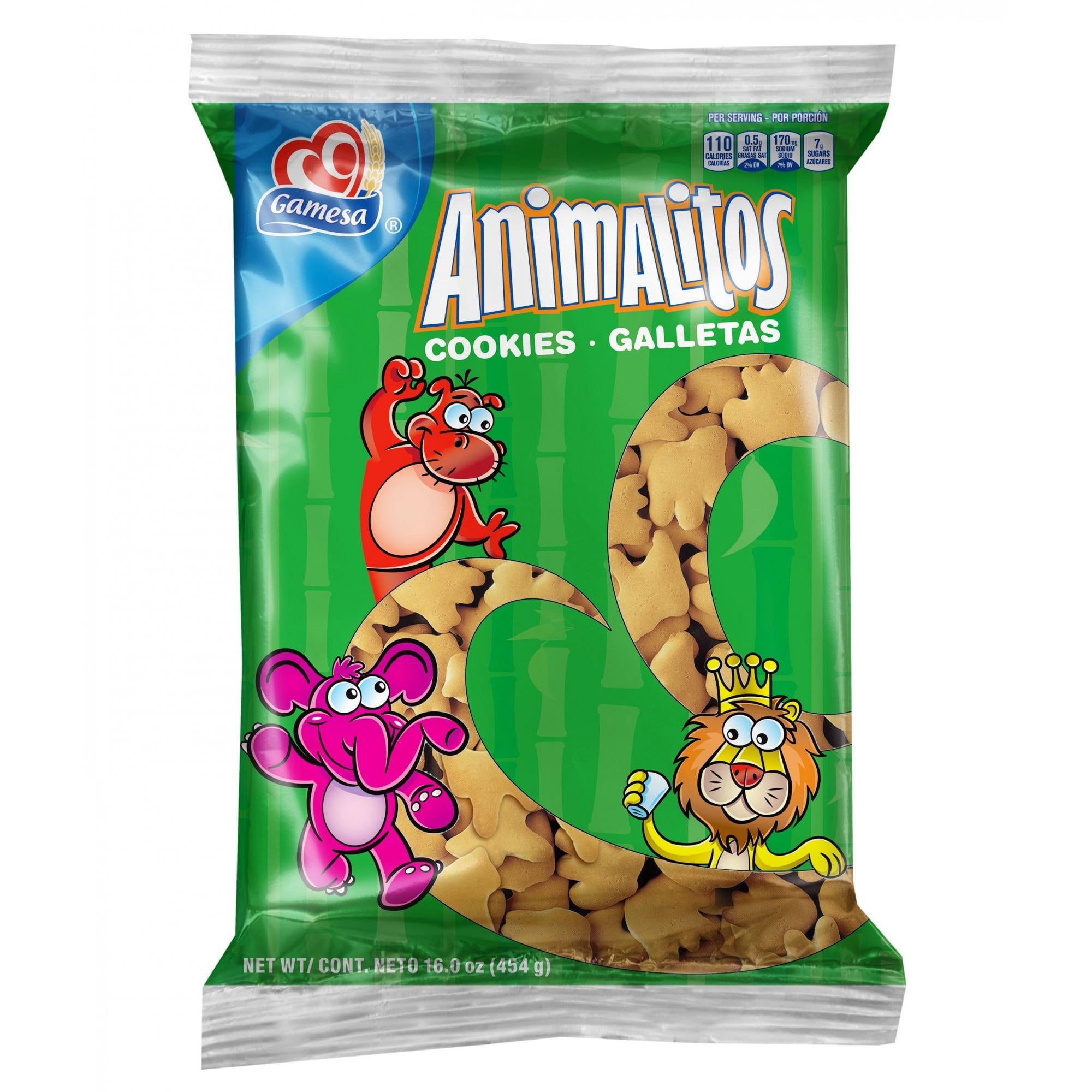 Gamesa Animalitos Cookies, 16 oz