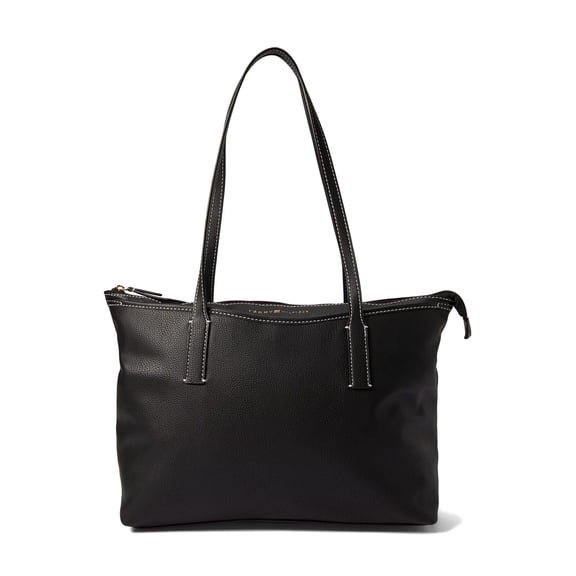 Tommy Hilfiger Whitney II Tote Pebble PVC Black One Size