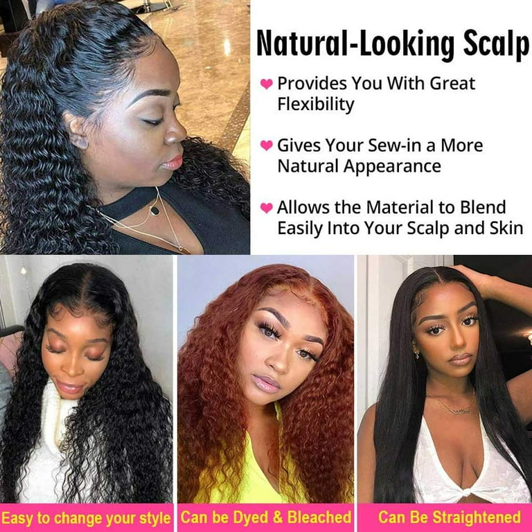 Lace front wigs clearance with 5 inch parting