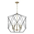 thumbnail image 3 of Generation Lighting 5334105 Zarra 5 Light 23" Wide Taper Candle Chandelier - Brass, 3 of 3