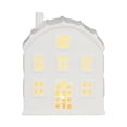 thumbnail image 1 of Figura de casa navideña perfecl iluminada decoración navideña con luz LED 11.5 cm x 8.4 cm x 13.5 cm, 1 of 8