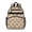 Beige Chicken Pattern, variant on Beige Chicken Pattern Backpack for School,Cute School Bag,Schoolbag with Adjustable Shoulder Straps & Padded Back,15.25"x11.5"x5.25"