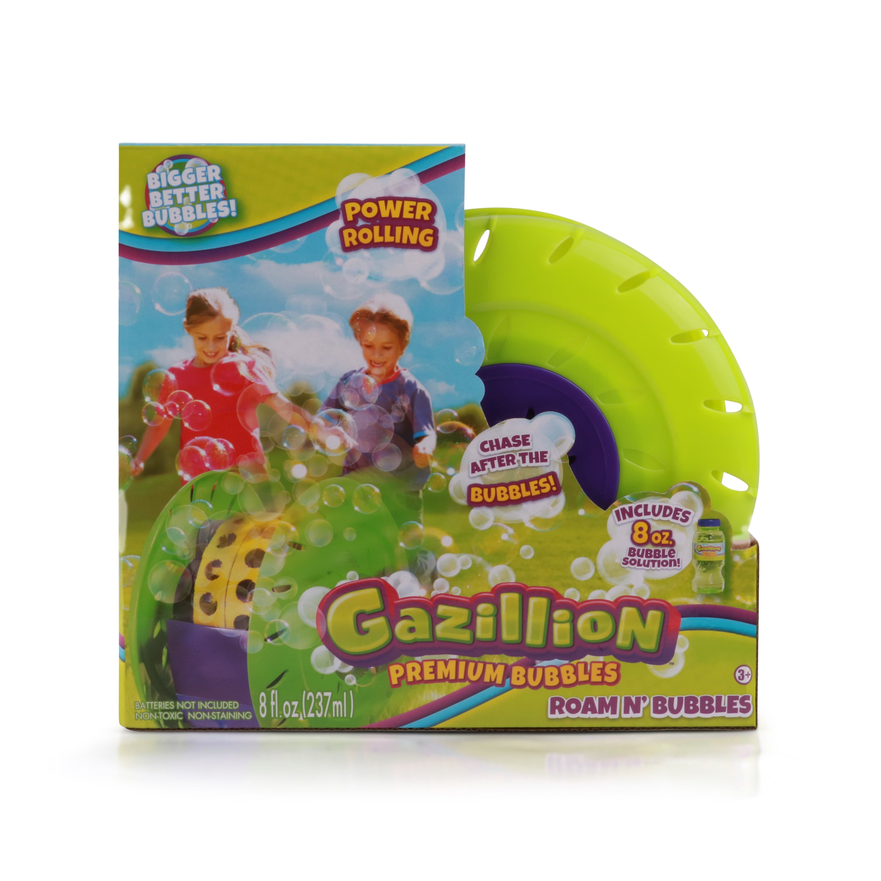 Gazillion Roaming Bubbles Motorized Rolling Bubble Machine from Funrise