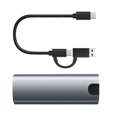 thumbnail image 2 of Estuche para disco duro FLhrweasw M.2 NGFF a USB 3.1 5Gbps para SSD 2230/2242/2260/2280, 2 of 9