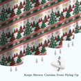 thumbnail image 6 of Multicolor Christmas Tree Pattern Shower Curtain 36"x72" ,Bathroom Decorative Shower Curtains Set with 12 Hooks,Modern Waterproof Washable Shower Curtain, 6 of 6
