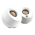thumbnail image 2 of Creative Pebble Haut-Parleur d'Ordinateur Filaire 4.4 Watts avec Accessoires Inclus, Blanc, 2 of 3
