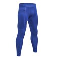 thumbnail image 4 of Kovlvoll Yoga Leggings for Men Lightweight Comfy Slim Fitting High Waisted Workout Gym Running Base Pants with Zipper Pockets, 4 of 5