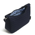 Vera Bradley Women's Cotton Frannie Crescent Crossbody Bag Classic Navy ...