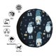 thumbnail image 4 of Balery Gnome and Snowflakes Cubiertas para Neumáticos - Protector Resistente para Neumáticos de Camioneta, SUV, Remolque, Camper y RV-15 inch, 4 of 6