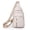 White, variant on ibiyuan Crossbody Sling Bags For Women Mini Sling Chest Crossbody Fanny Pack for Women, Lightweight Casual Sports Shoulder Storage Bag Gift For Women