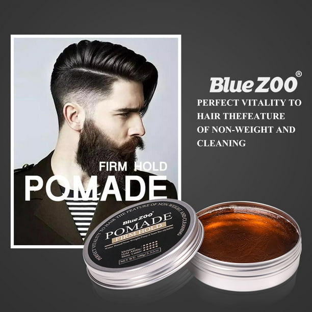 Zoo Men Hair Styling Oil Wax Hair Gel Retro Modeling Bright Strong Hold  Pomade 