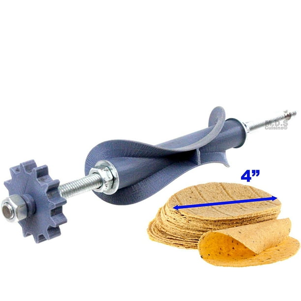 Ematik Tortilla Cutter Roller Blade 4” Manual Electric Tortillador