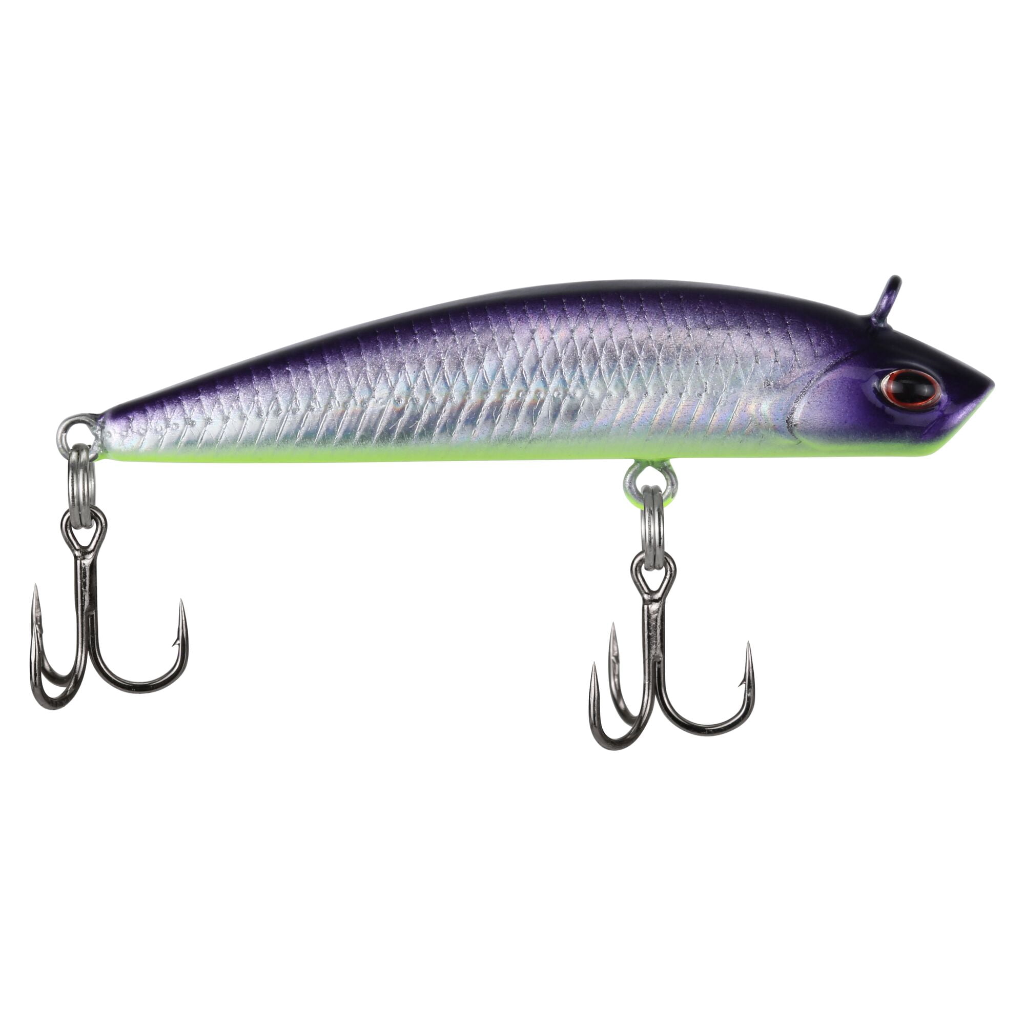 Berkley Finisher, 1.75 in, Glide Baits, Purple Slime (1 Count)