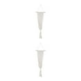 thumbnail image 2 of Thinsony Lightweight And Portable Macrame Planter Wall Hanging Basket Versatile Solution white 22-2 2Set, 2 of 6