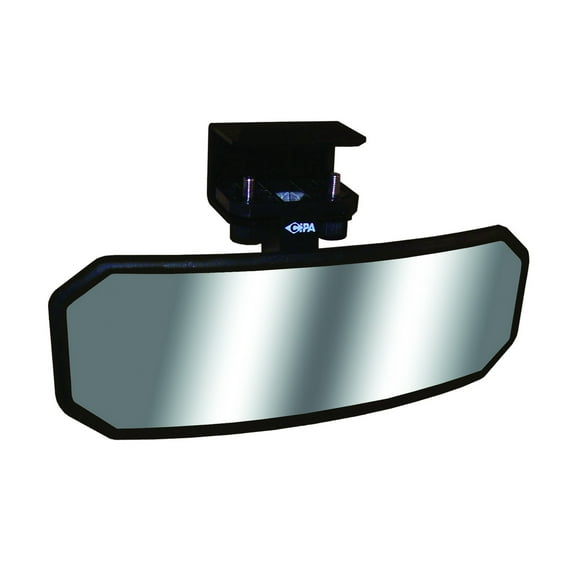 Cipa Mirrors 11119 Black Economy Convex Boat Mirror
