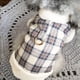 thumbnail image 3 of Suéter para perros en clima frío Ropa para cachorros y gatitos Trajes de felpa Chaleco Mono Otoño Perros s a medianos Ropa de calle Sunnimix Abrigo de mascotas, 3 of 8