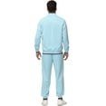 thumbnail image 4 of Weilanxin Men's Tracksuits Sweatsuits for Men Set Track Suits 2 Piece Casual Athletic Jogging Warm Up Full Zip Sweat Suits GrayBlue XL, 4 of 9