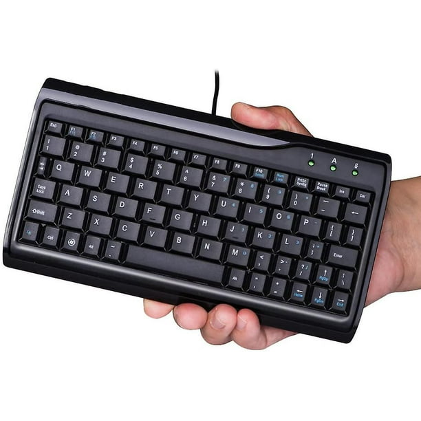 Super Mini Teclado con cable, teclado de 78 teclas de tamaño completo Ajuste portátil pequeño con uso profesional o industrial para computadora portátil Mac Notebook Kuyhfg Bienvenido a Kuyhfg