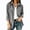 Gray, variant on MLCDZ Womens Corduroy Shirt Long Sleeve Oversized Button Up Collared Neck Blouses Tops Loose Casual Lightweight Golf Hiking Jacket with Multiple Pockets