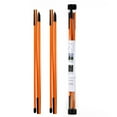 thumbnail image 1 of 48 Golf Alignment Sticks Rod Pole Full Swing Training Setting Practice, 1 of 8