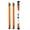 Orange, variant on 2PCS Direction Stick Foldable Portable Swing Practice Aid Exercising Tool Accessories Rod stick For aid stick rods sticks training sticks practice stick trainers aid For trainers sti