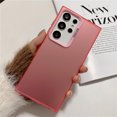 thumbnail image 1 of Luxury Matte Laser Aurora Phone Case For Samsung S24 Ultra S23 S22 Plus S21 S20 FE Note 20 Soft Bumper Colorful Shockproof Cover Pink For Samsung S24Plus, 1 of 6